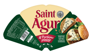 Saint Agur Burger mit Mango-Chutney & Rucola